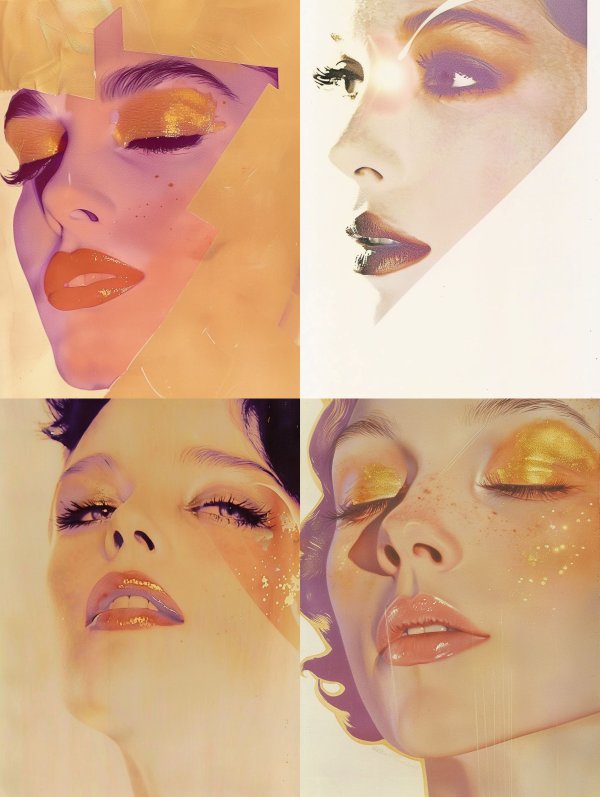 Abstract Ethereal Beauty Portraits