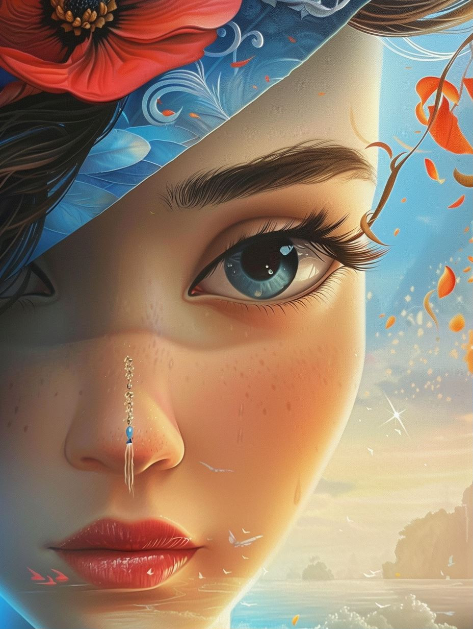 Ethereal Aquatic Dream Portraits - Image 1