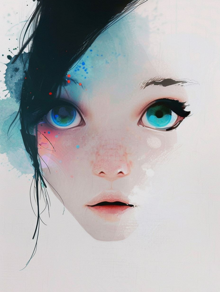 Ethereal Echoes in Watercolor - Image 3