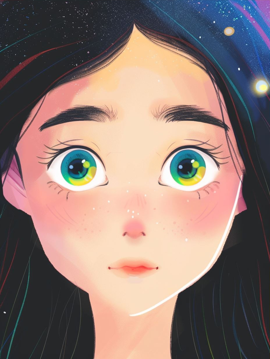 Whimsical Visions of a Dreamy Girl - Image 3