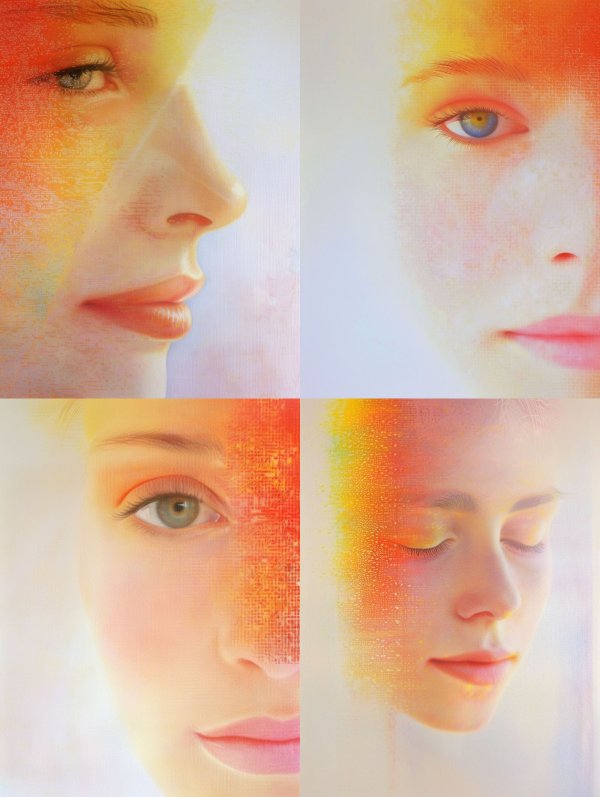 Prismatic Visions of a Woman