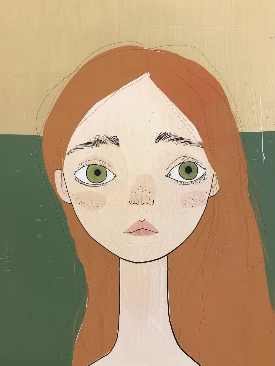 Ethereal Minimalist Portrait Studies - Image 1