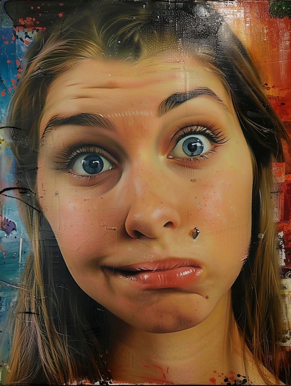 Fragmented Soul Urban Portrait - Image 4