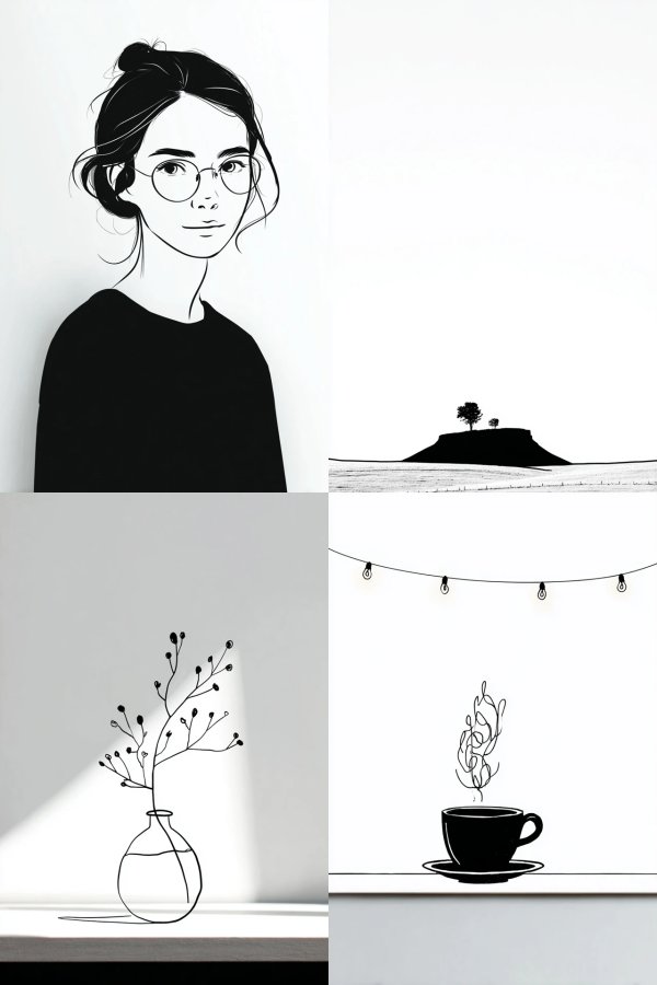 Minimalist Line Art Collection