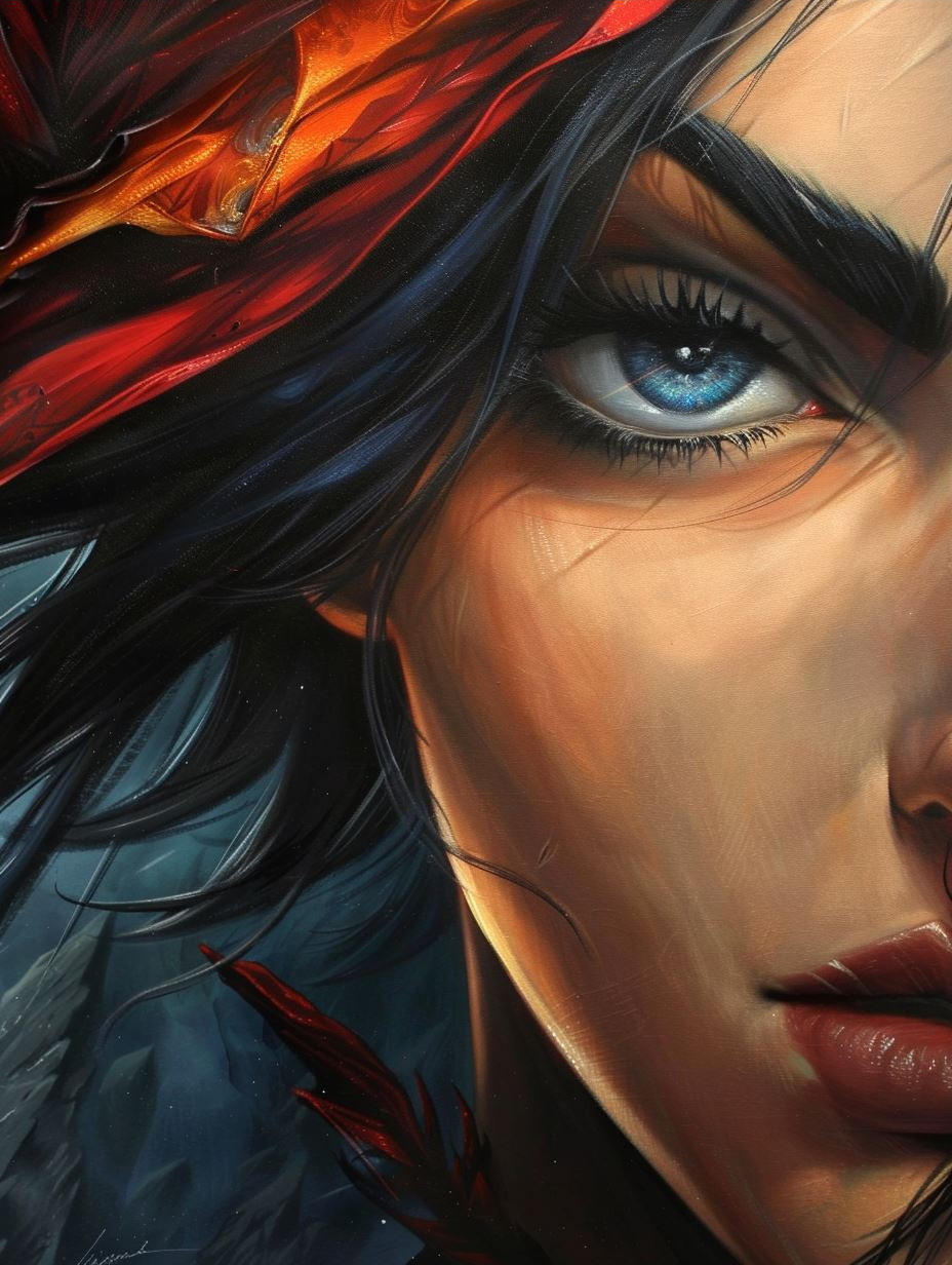 Mystic Gaze Cinematic Portraits - Image 3