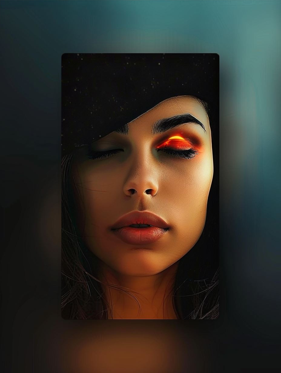 Ethereal Portraits of Cosmic Beauty - Image 4
