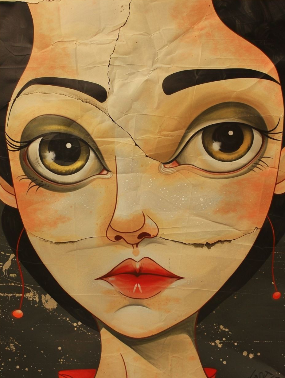 Fragmented Portraits of Ethereal Women - Image 4