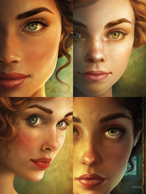 Ethereal Portraits of Golden Light
