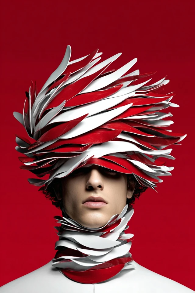 Crimson Petal Mask - Image 1
