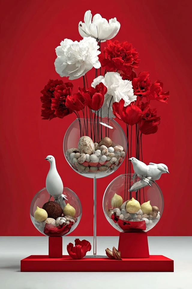 Crimson Petal Mask - Image 3