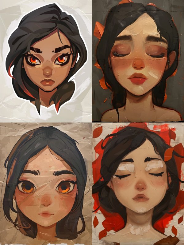 Four Visions of a Digital Muse