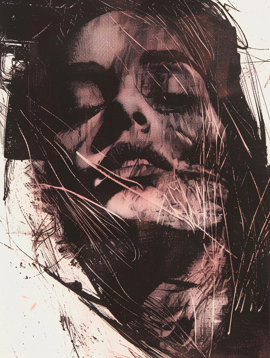 Fragmented Souls: Abstract Portrait Series - Image 2