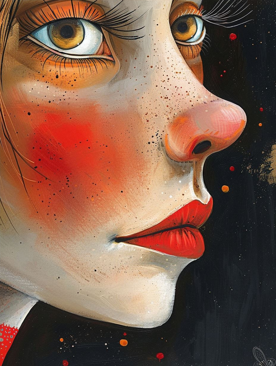 Ethereal Portraits of Painted Souls - Image 4