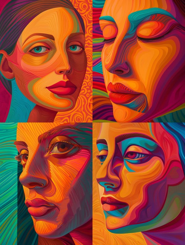Prismatic Visions of the Female Soul
