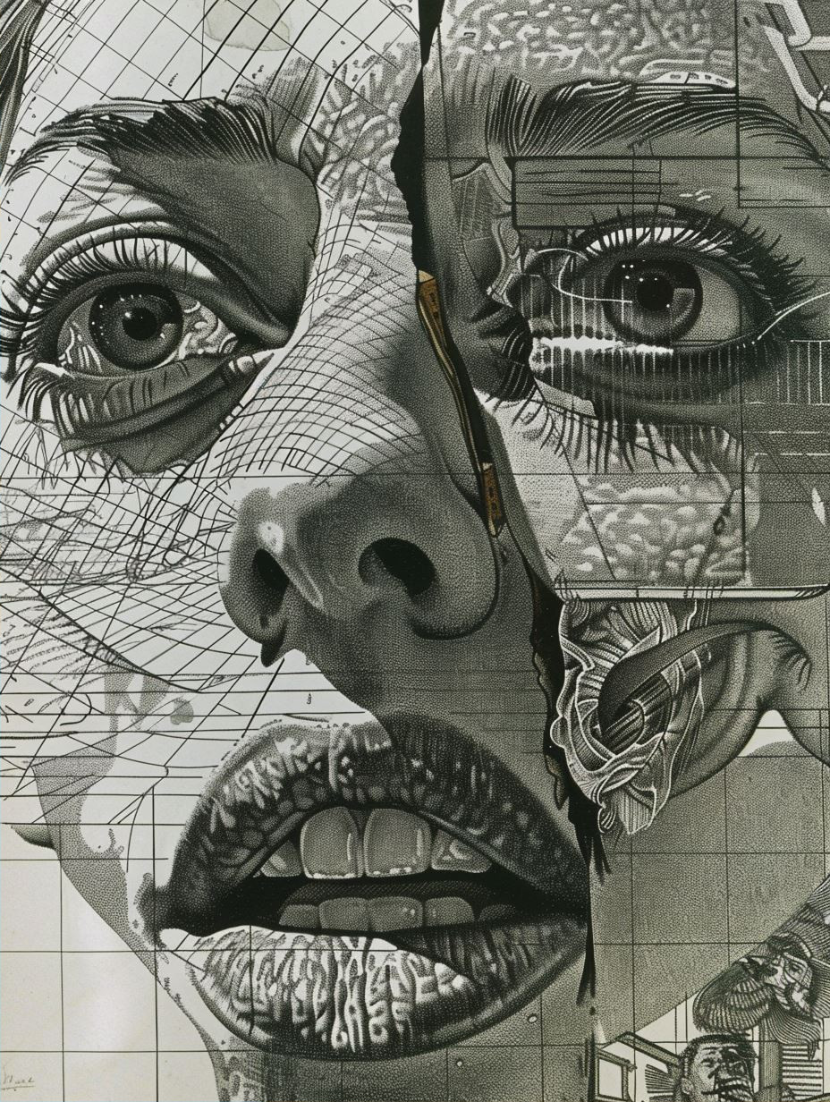 Fragmented Echoes of a Face - Image 2