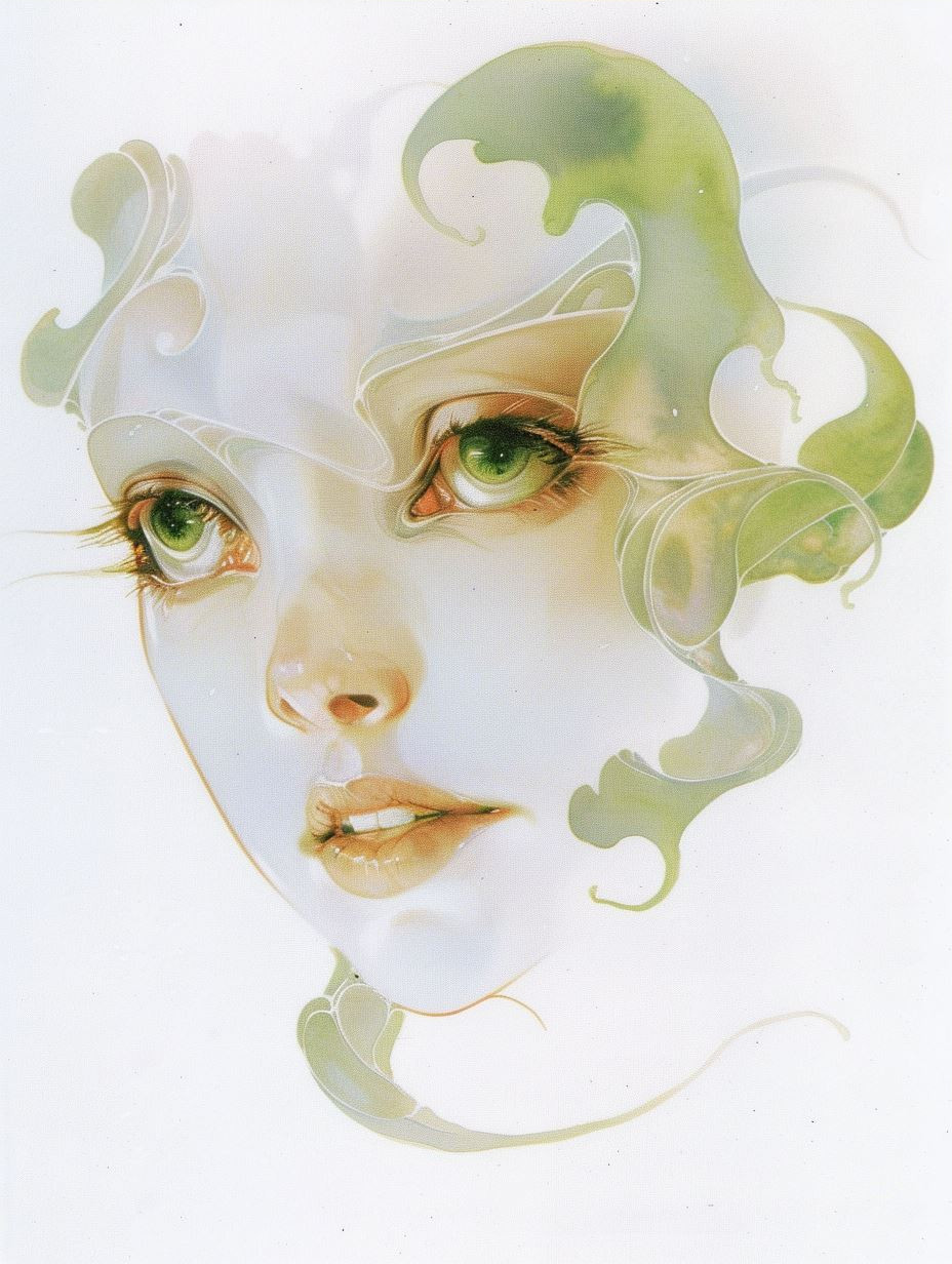 Ethereal Glow in Pale Green - Image 3