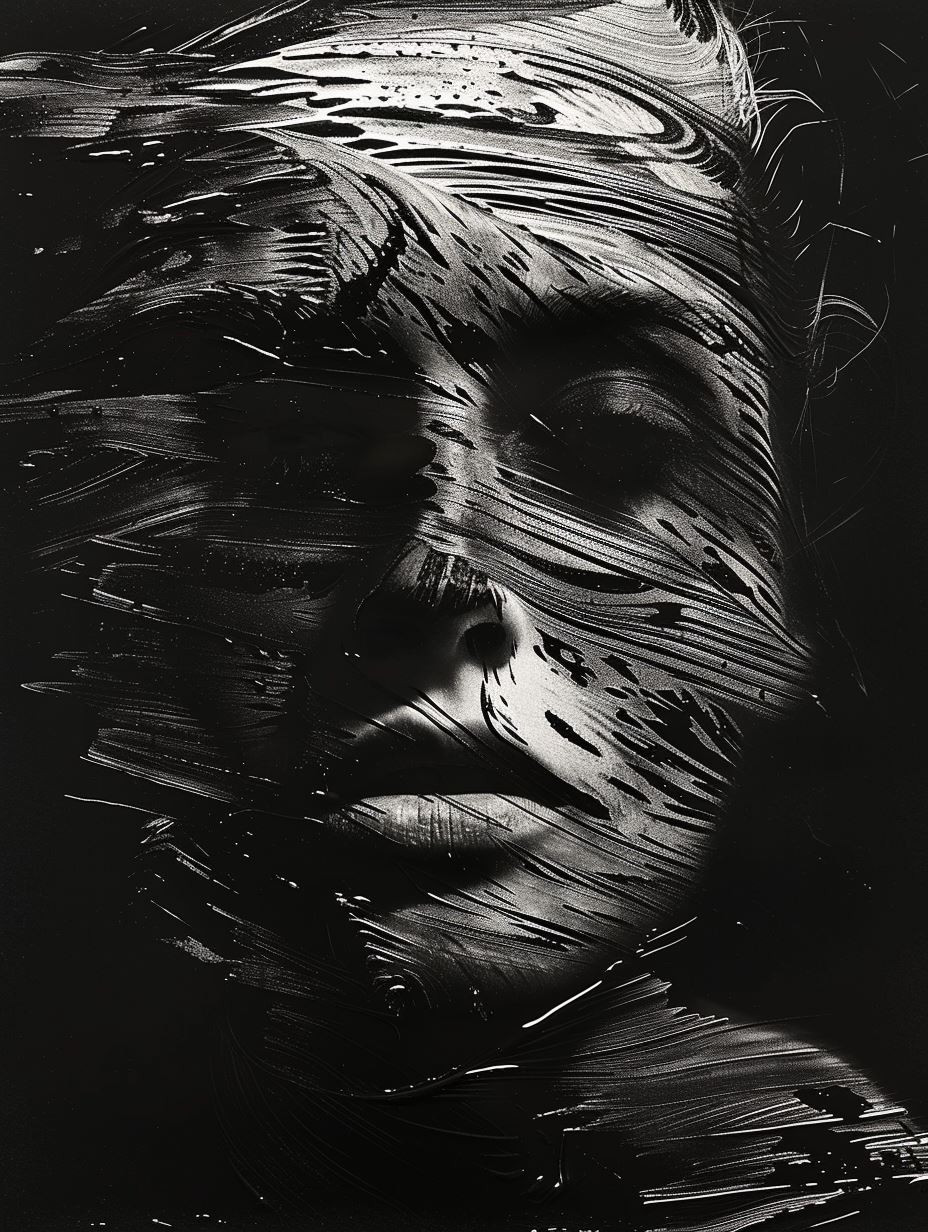 Fragmented Shadows of Human Form - Image 3
