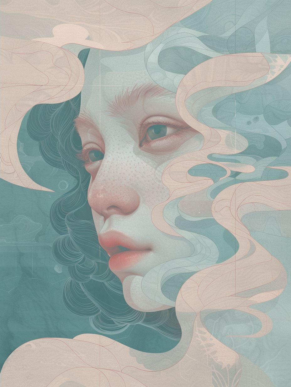 Ethereal Waves of Silent Thought - Image 2