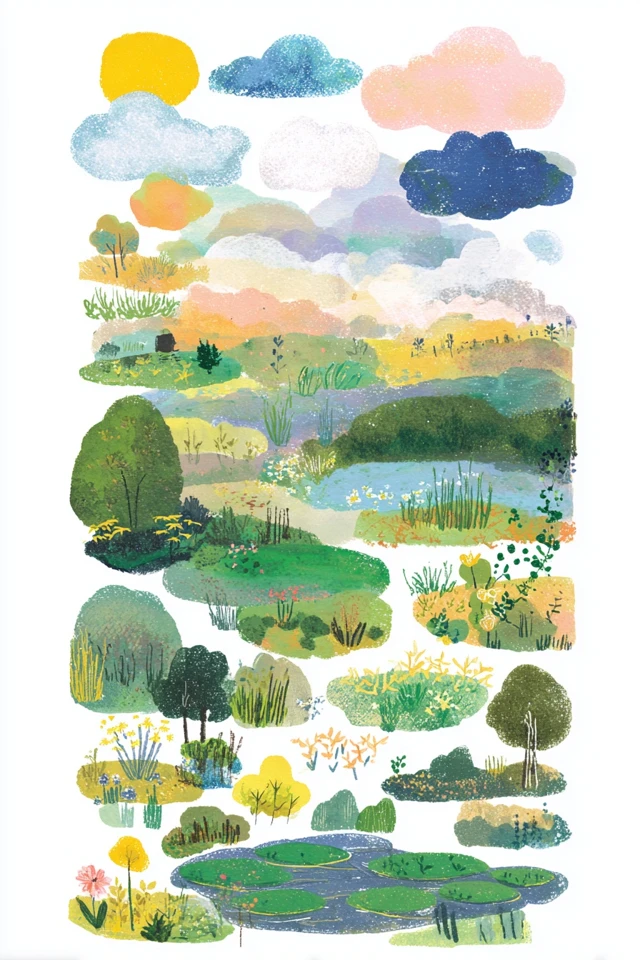 Whimsical Dream Collage - Image 2