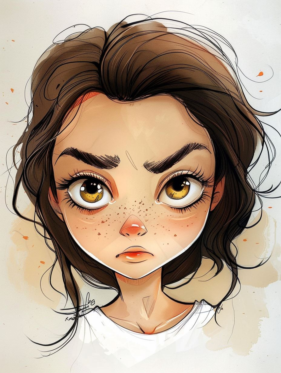 Emotional Digital Portrait Studies - Image 1