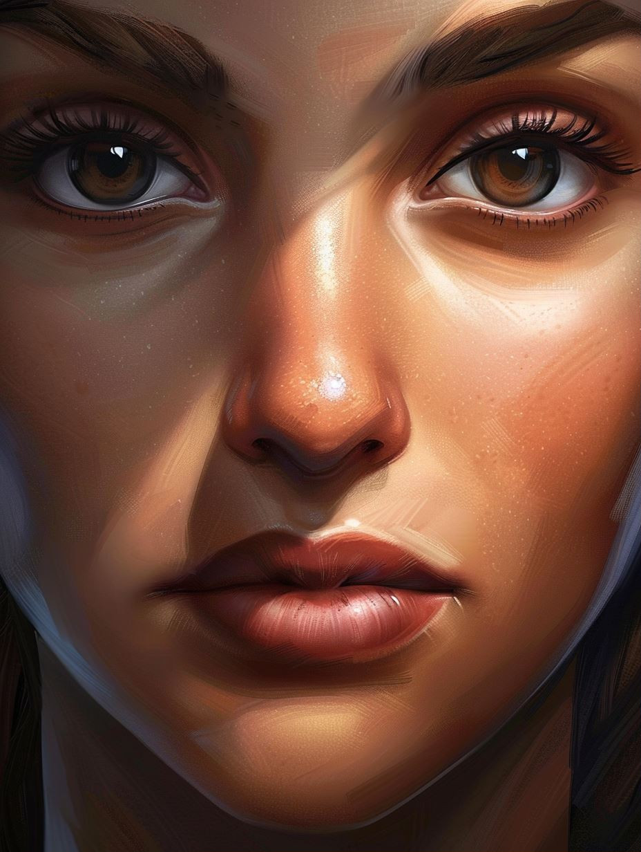 Hyper-Realistic Digital Portraiture Study - Image 1