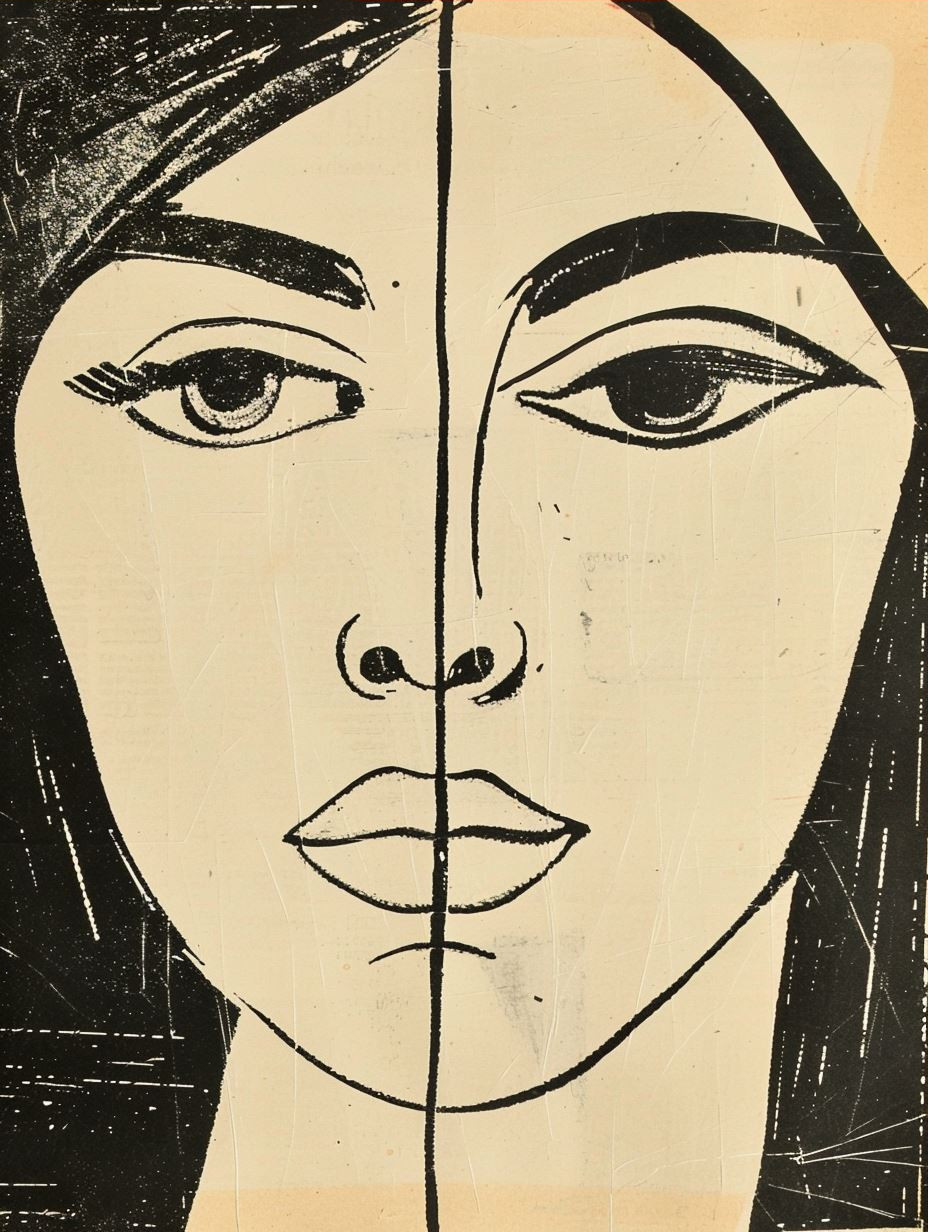 Modernist Portraits in Bold Contrast - Image 3