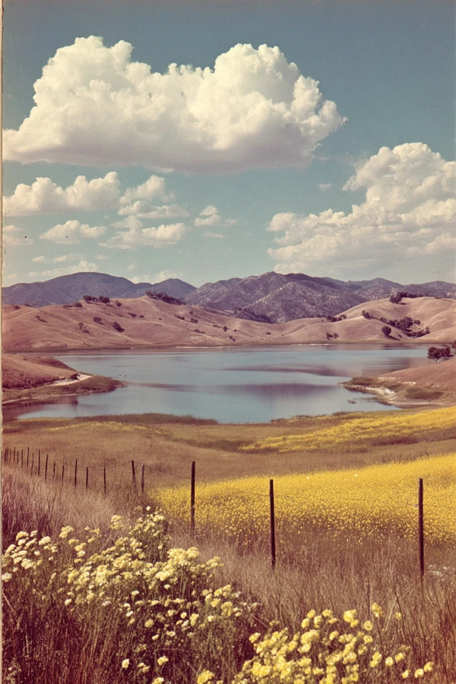 Vintage Golden Hour Nostalgia - Image 2