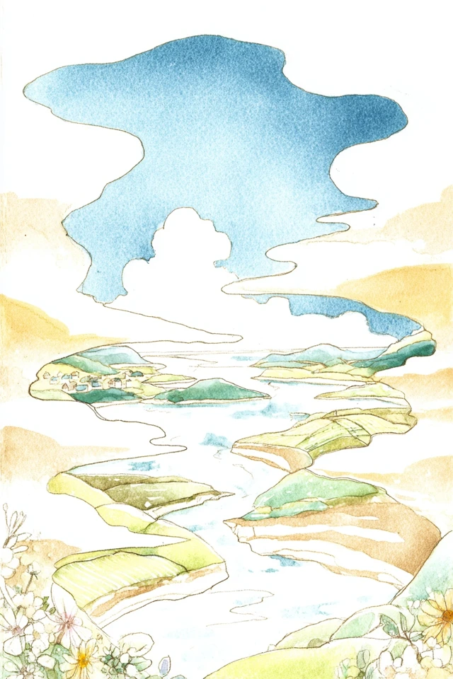 Golden Petal Serenity - Image 2