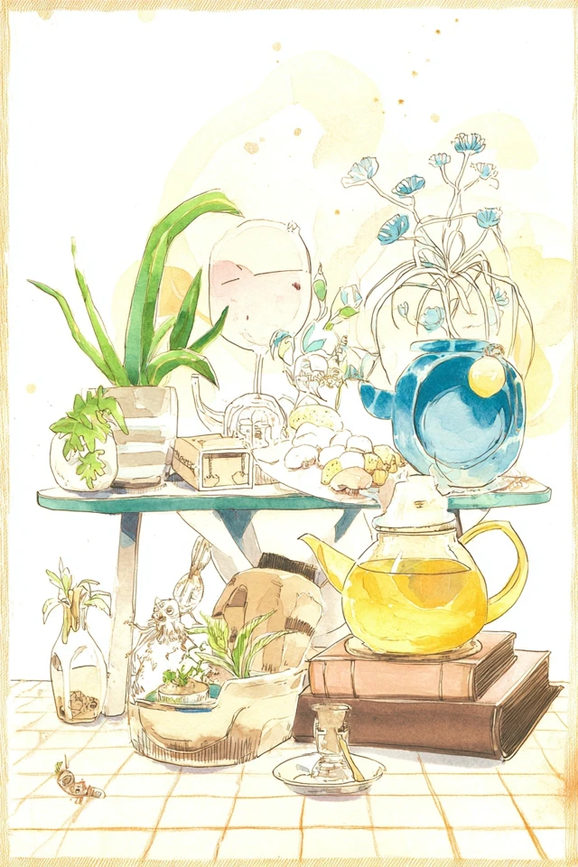 Golden Petal Serenity - Image 3