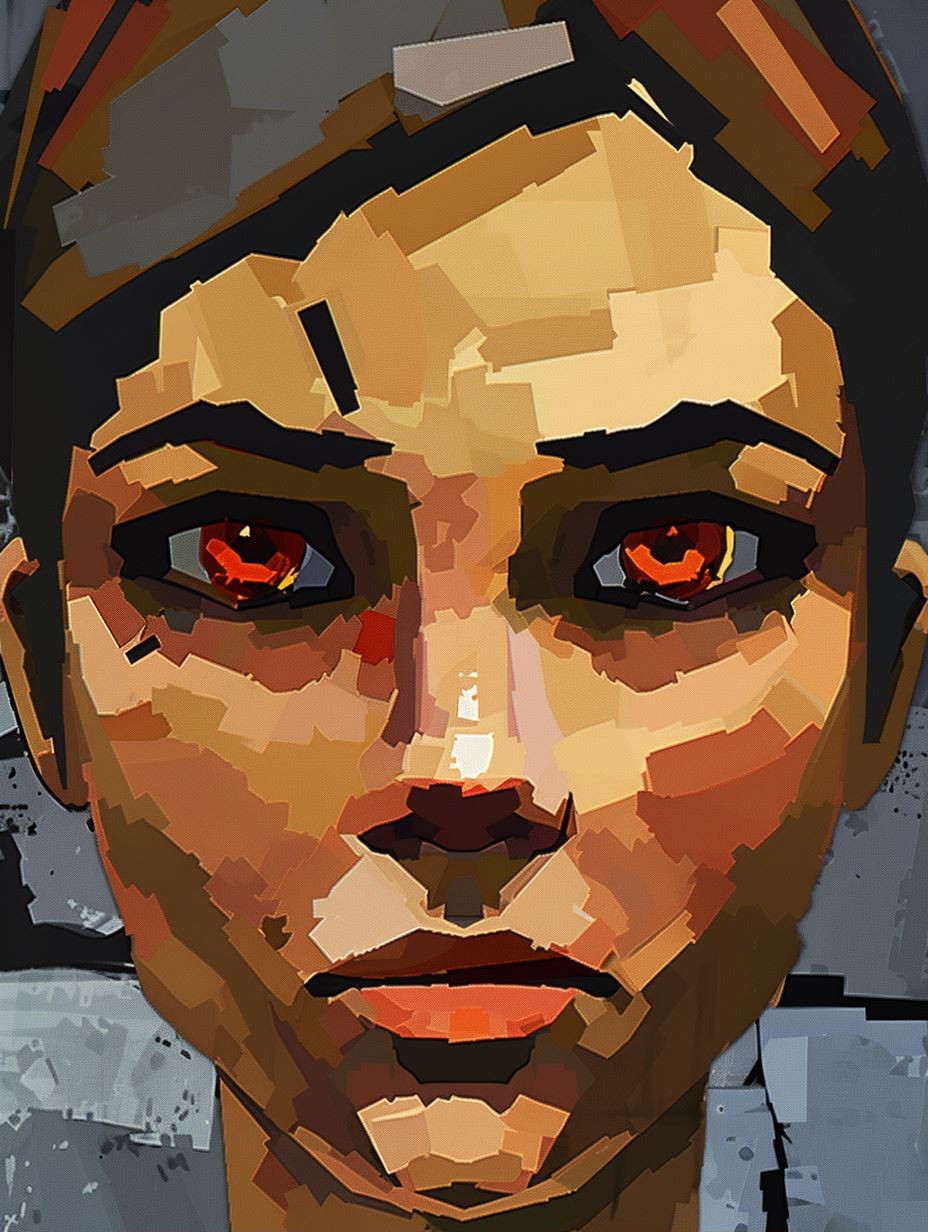 Angular Digital Portrait Studies - Image 2