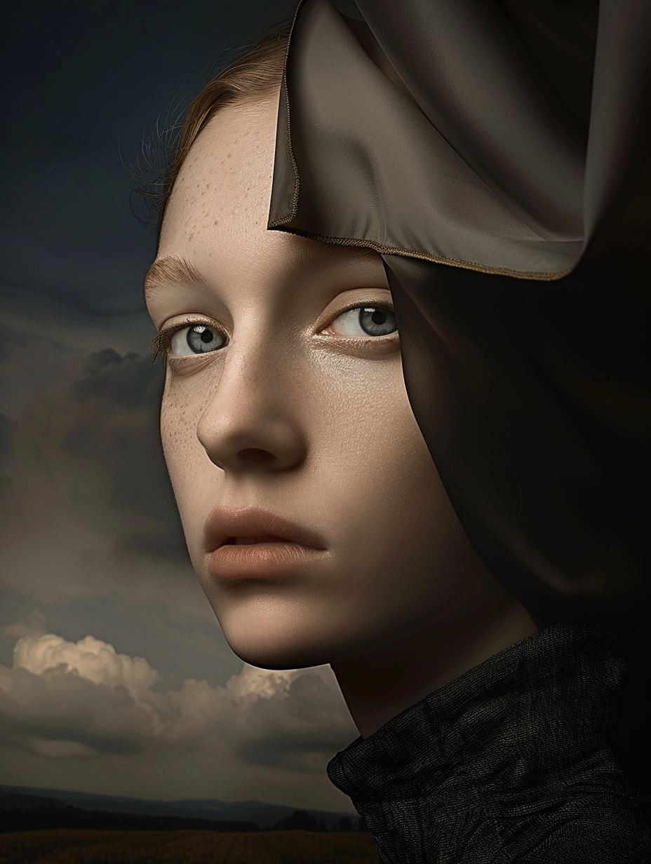 Ethereal Echoes of Classical Portraits - Image 4