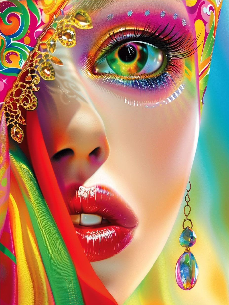 Vibrant Visions of Psychedelic Beauty - Image 4