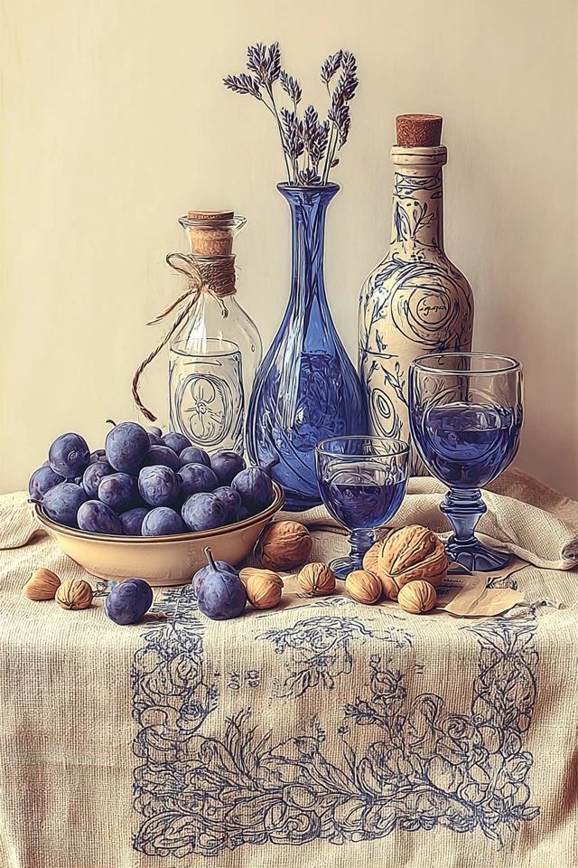 Indigo Echoes of Stillness - Image 3