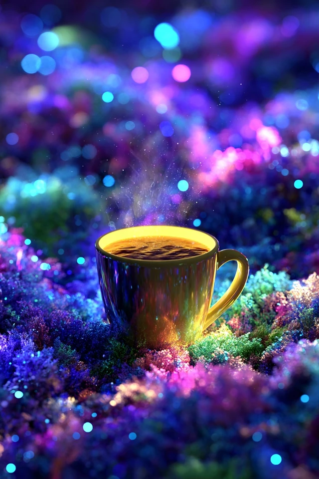 Neon Dreams in a Cosmic Realm - Image 4