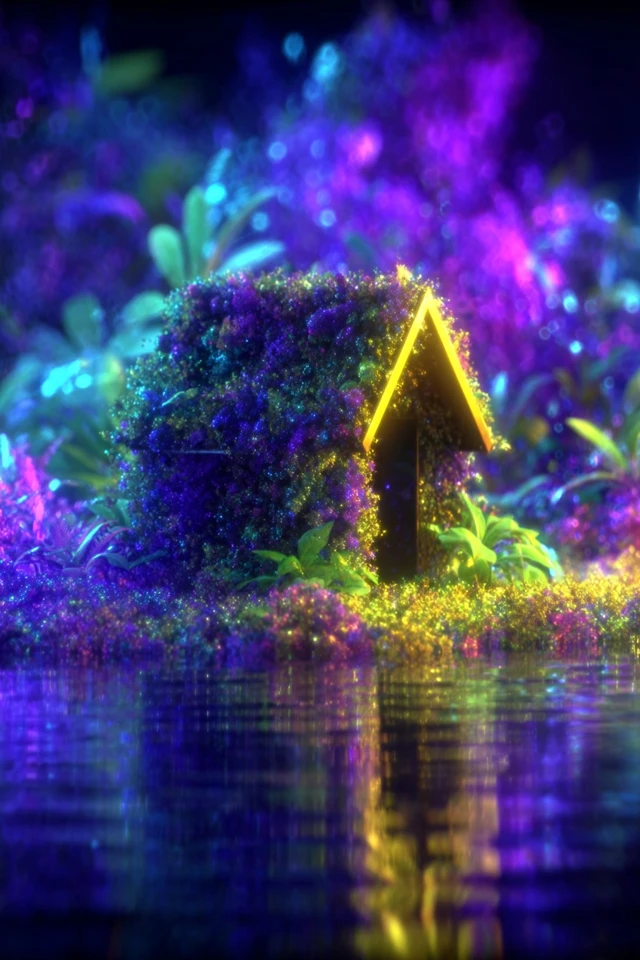 Neon Dreams in a Cosmic Realm - Image 6