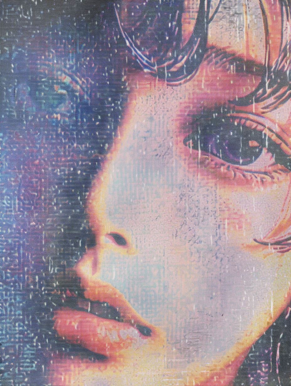 Celestial Glitter Dream Portrait - Image 2