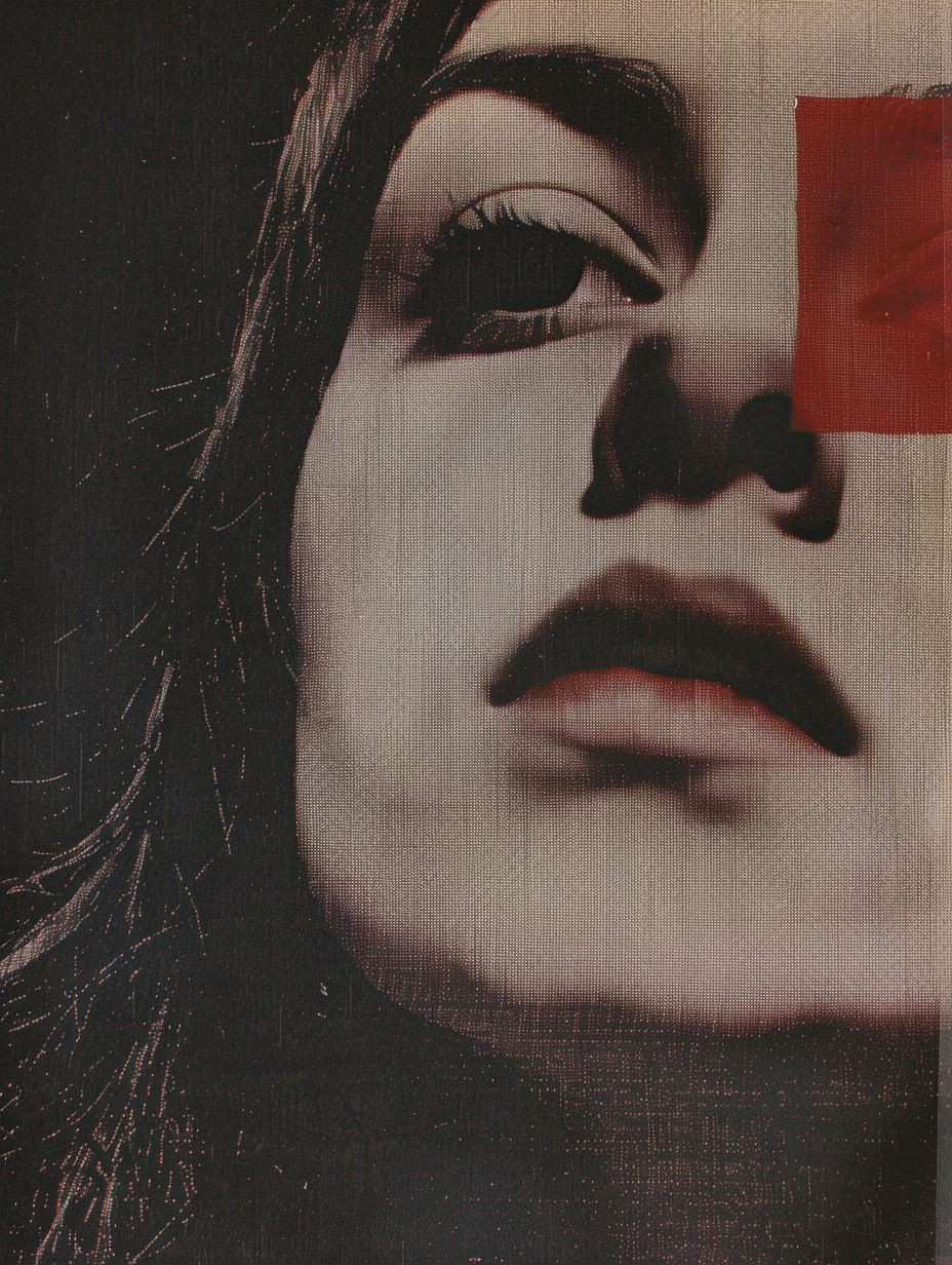 Fragmented Shadows of Feminine Grace - Image 3