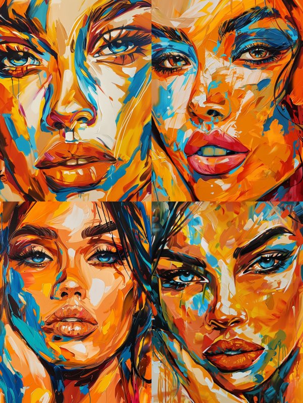 Vibrant Spectrum of Feminine Souls