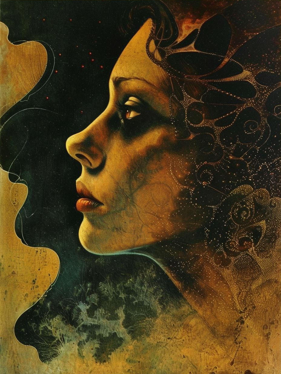 Golden Mystic Gaze - Image 3