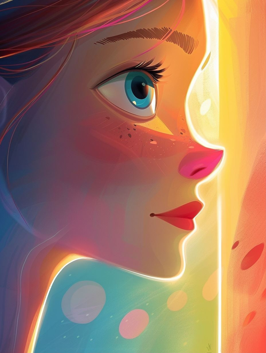 Ethereal Visions of a Dreamy Girl - Image 1