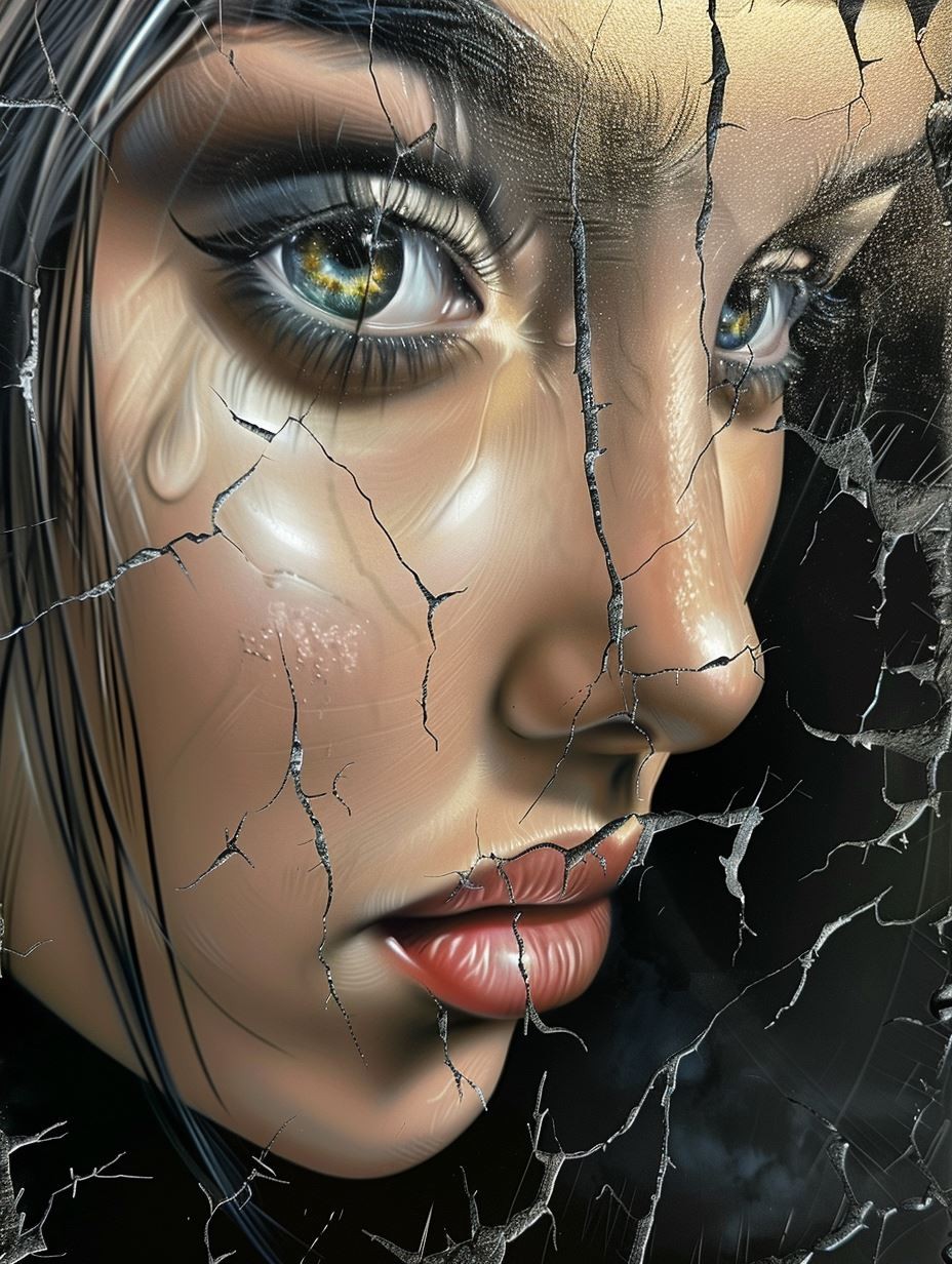 Glossy Porcelain Muse - Image 4