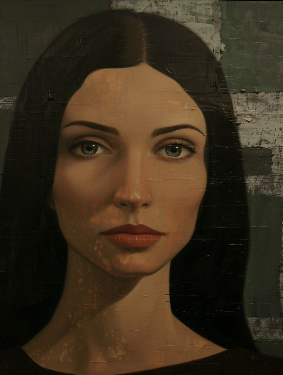 Fragmented Portraits of Dark Elegance - Image 1