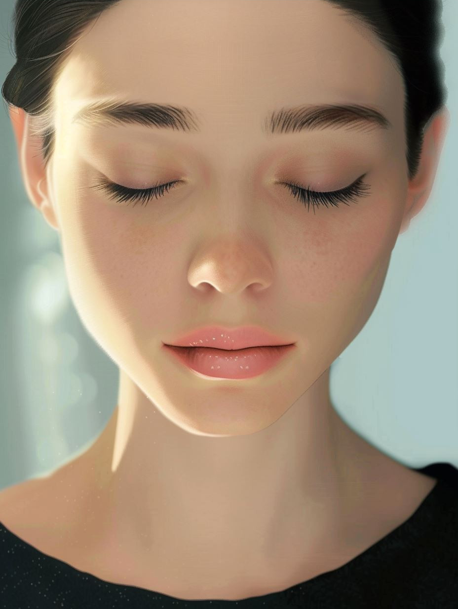 Ethereal Gaze Hidden Beauty - Image 3