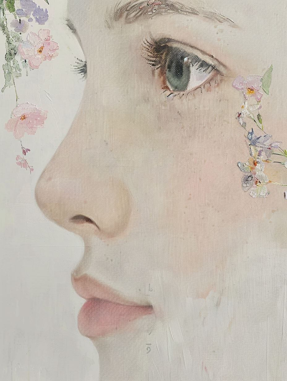 Ethereal Whispers of Floral Beauty - Image 4