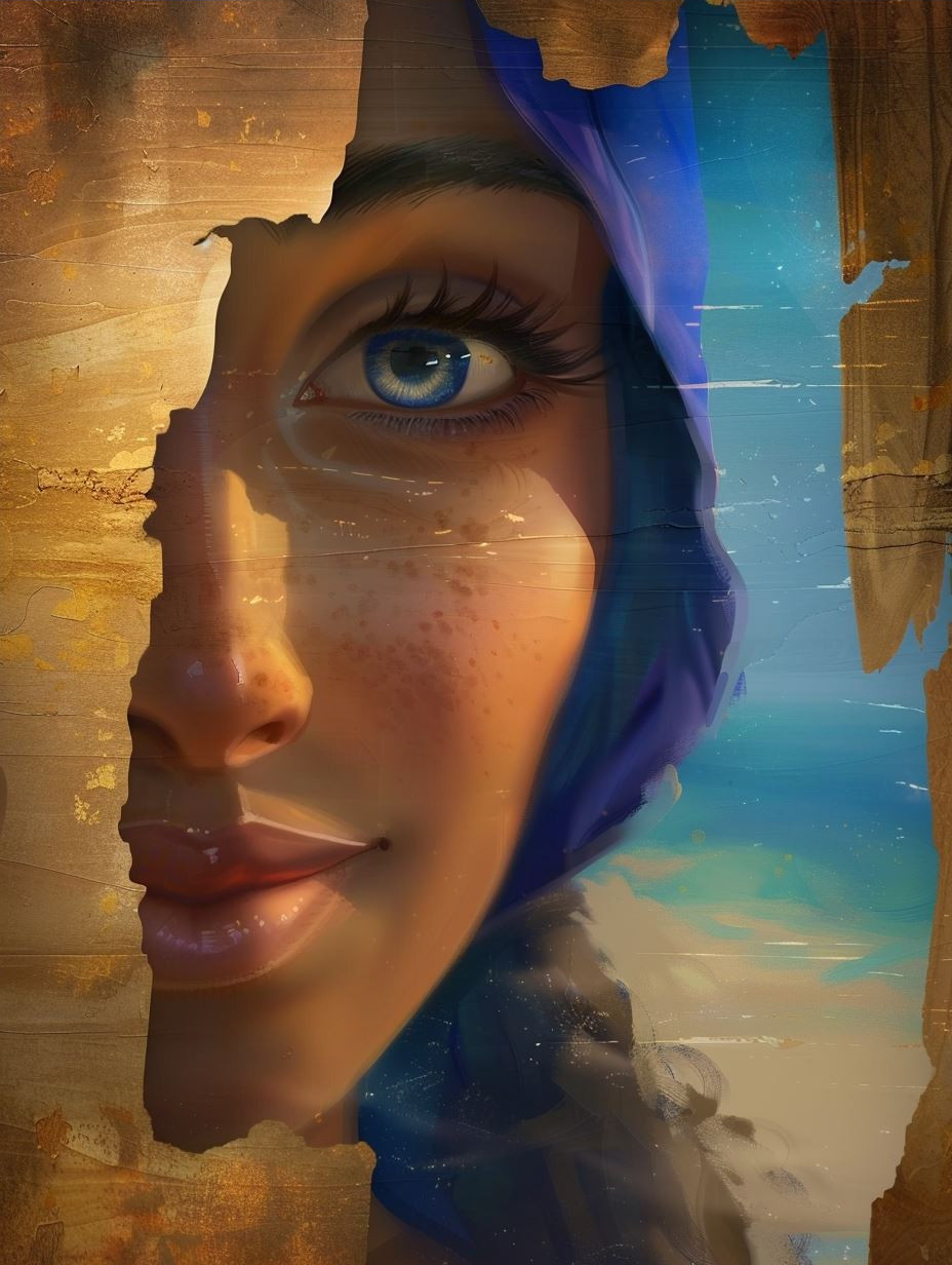 Celestial Gaze of Cosmic Light - Image 4
