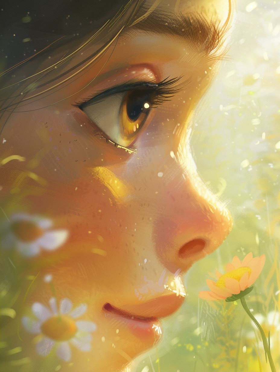 Golden Hour Innocence - Image 2