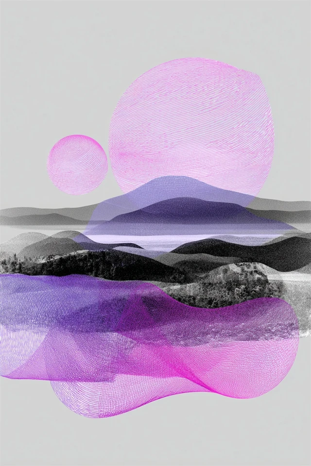Ethereal Mesh Silhouette - Image 2