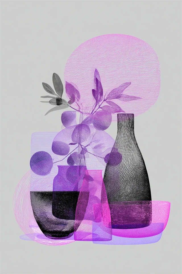 Ethereal Mesh Silhouette - Image 3
