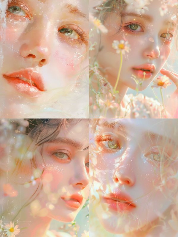 Ethereal Glass Gaze