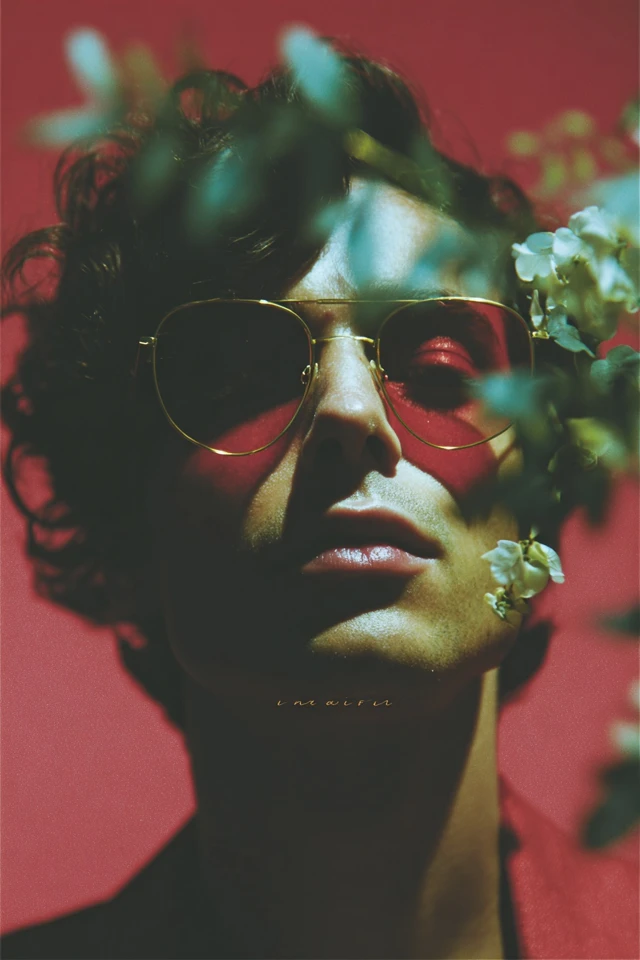 Crimson Dreams and Velvet Hues - Image 1